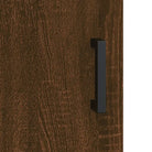 Hoge kast van bewerkt hout met duurzame charme en unieke stijl - Dressoirs & buffetkasten
