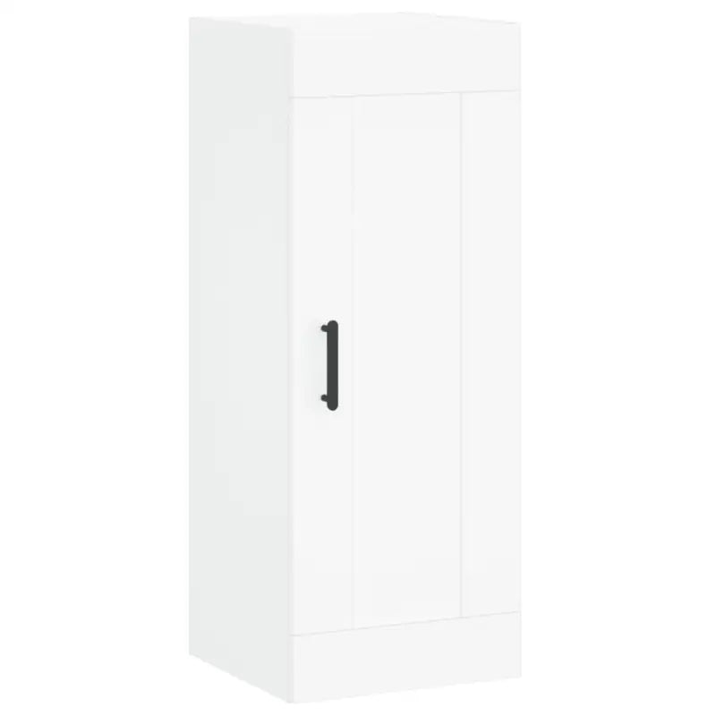 Hoge kast van bewerkt hout met duurzame en stabiele afwerking - Dressoirs & buffetkasten