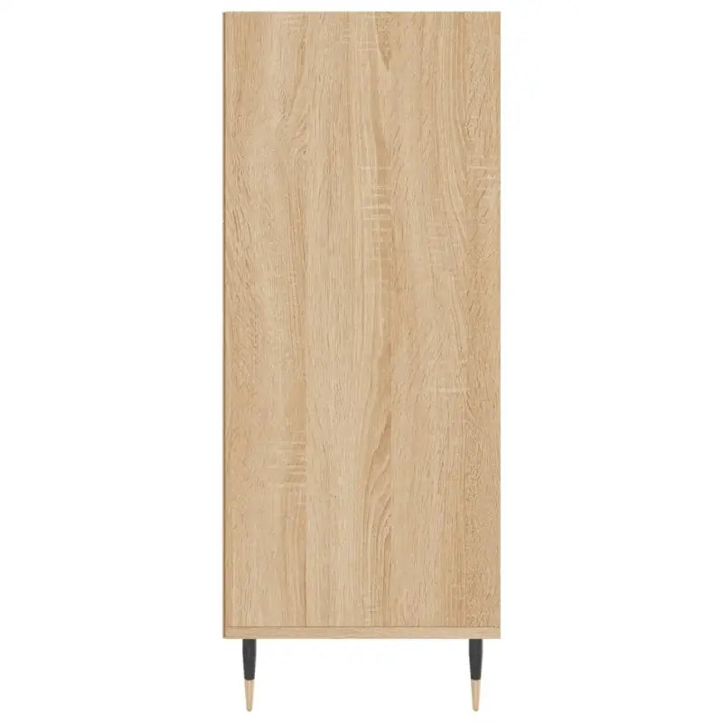 Hoge kast van bewerkt hout met duurzame en stijlvolle afwerking - Dressoirs & buffetkasten