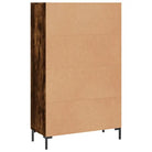 Hoge kast van bewerkt hout met duurzame en unieke charme - Dressoirs & buffetkasten