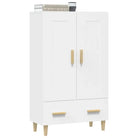 Hoge kast van bewerkt hout voor een stijlvolle bestaande interieurstijl - Dressoirs & buffetkasten