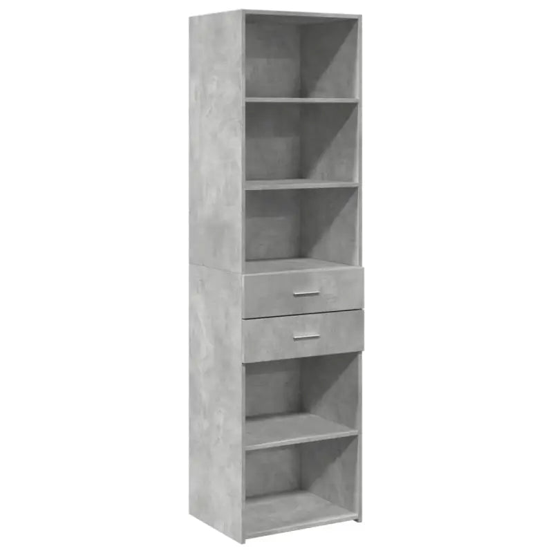 Hoge kast van bewerkt hout voor een stijlvolle inrichting - Dressoirs & buffetkasten