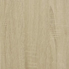 Hoge kast van bewerkt hout voor een stijlvolle woonruimte - Dressoirs & buffetkasten