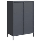 Hoge kast van koudgewalst staal voor decoratie en praktische opbergruimte - Dressoirs & buffetkasten
