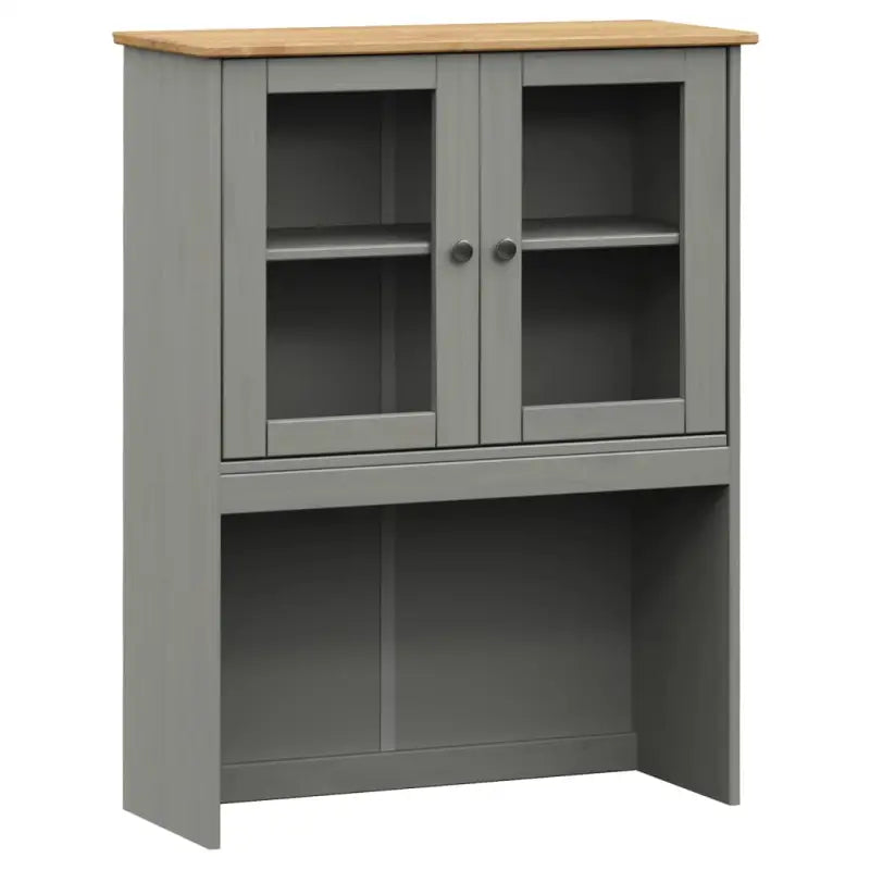 Hoge kast van massief grenenhout met ruime afmetingen deur - Dressoirs & buffetkasten