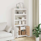 Hoge kast van massief grenenhout voor een klassieke uitstraling - Dressoirs & buffetkasten