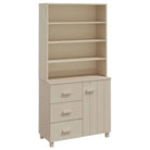 Hoge kast van massief grenenhout voor jouw interieur - Dressoirs & buffetkasten