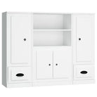 Hoge kasten van bewerkt hout voor een stijlvolle bestaande interieur - Dressoirs & buffetkasten