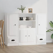 Hoge kasten van bewerkt hout voor een stijlvolle bestaande interieur - Dressoirs & buffetkasten