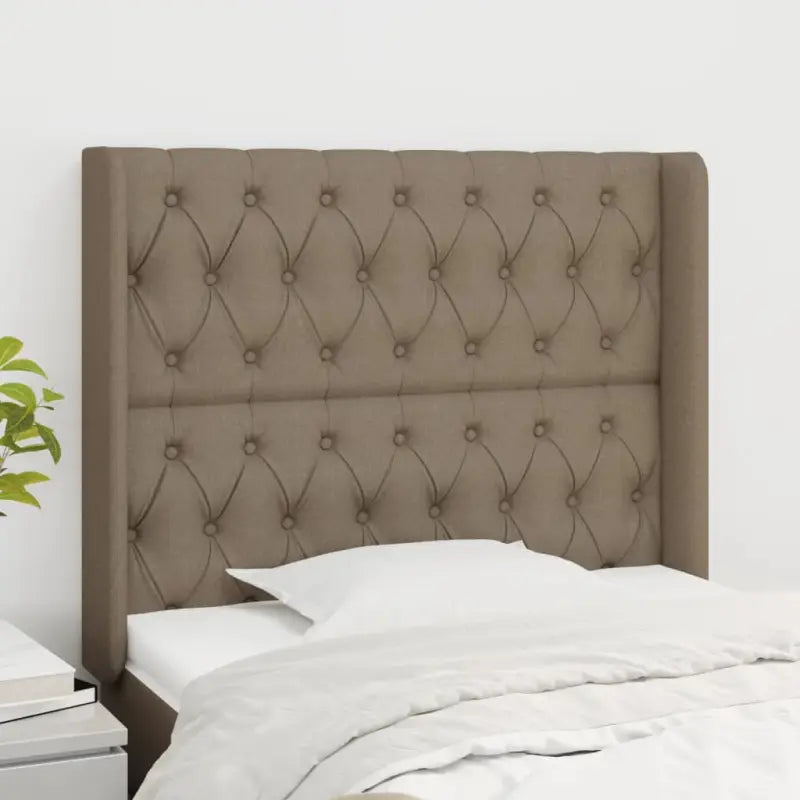Hoofdbord en Voetbord levering bevat 147x16x118 voor elke slaapkamer - Taupe / 93 x 16 x 118/128 cm / 1 - Hoofdborden