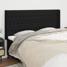 Hoofdbord en Voetbord levering bevat 147x16x118 voor elke slaapkamer - Zwart / 203 x 16 x 118/128 cm / 1 - Hoofdborden