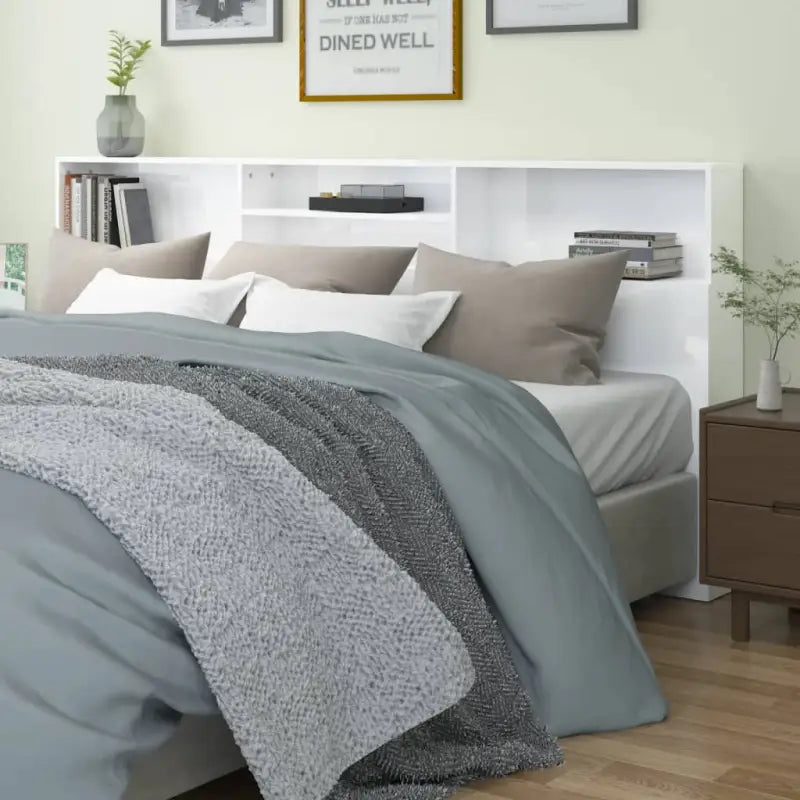 Hoofdborden en voetborden in hoogglans wit voor de slaapkamer - Hoofdborden en voetborden