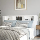Hoofdborden en voetborden in hoogglans wit voor een moderne slaapkamer - Wit / 1 - Hoofdborden en voetborden
