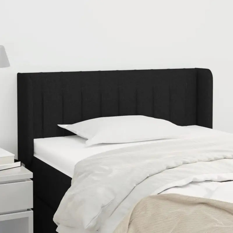Hoofdborden en voetborden levering bevat 103x16x118 een stijlvolle toevoeging - Zwart / 93 x 16 x 78/88 cm / 1