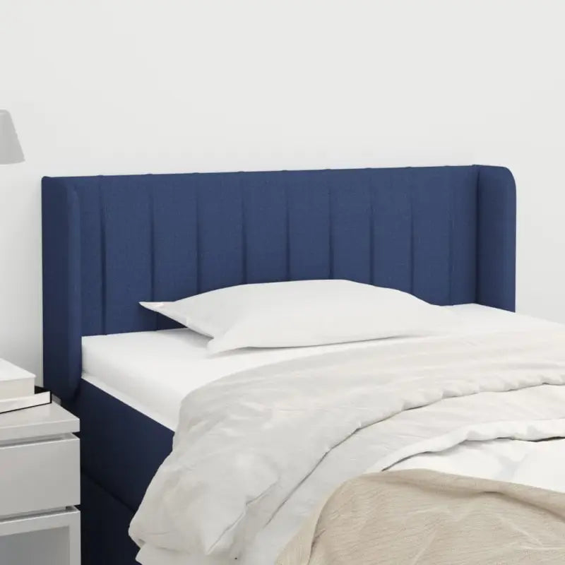 Hoofdborden en voetborden levering bevat 103x16x118 een stijlvolle toevoeging - Blauw / 83 x 16 x 78/88 cm / 1