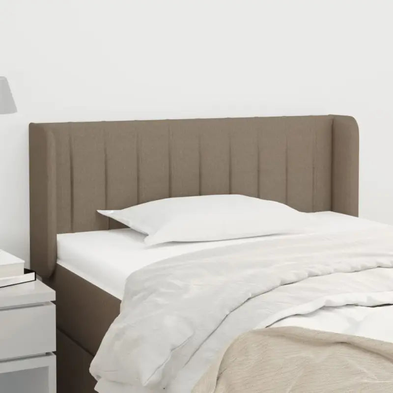 Hoofdborden en voetborden levering bevat 103x16x118 een stijlvolle toevoeging - Taupe / 93 x 16 x 78/88 cm / 1