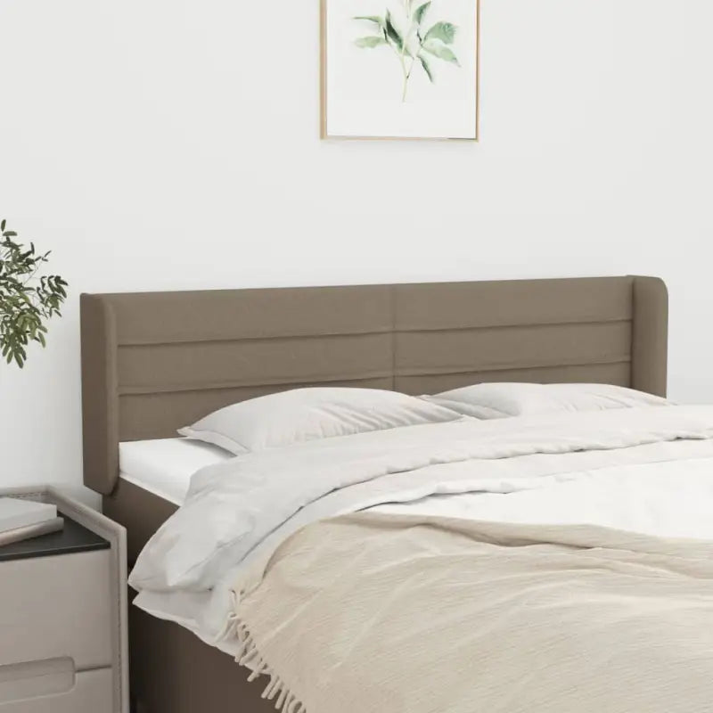 Hoofdborden en voetborden levering bevat 147x16x118 voor elke slaapkamer - Taupe / 147 x 16 x 78/88 cm / 1