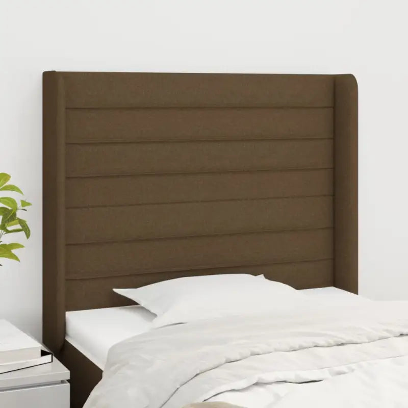 Hoofdborden en voetborden levering bevat 147x16x118 voor elke slaapkamer - Donkerbruin / 103 x 16 x 118/128 cm / 1