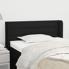 Hoofdborden en voetborden levering bevat 147x16x118 voor elke slaapkamer - Zwart / 103 x 16 x 78/88 cm / 1