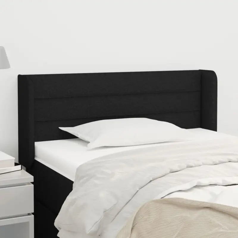 Hoofdborden en voetborden levering bevat 147x16x118 voor elke slaapkamer - Zwart / 103 x 16 x 78/88 cm / 1