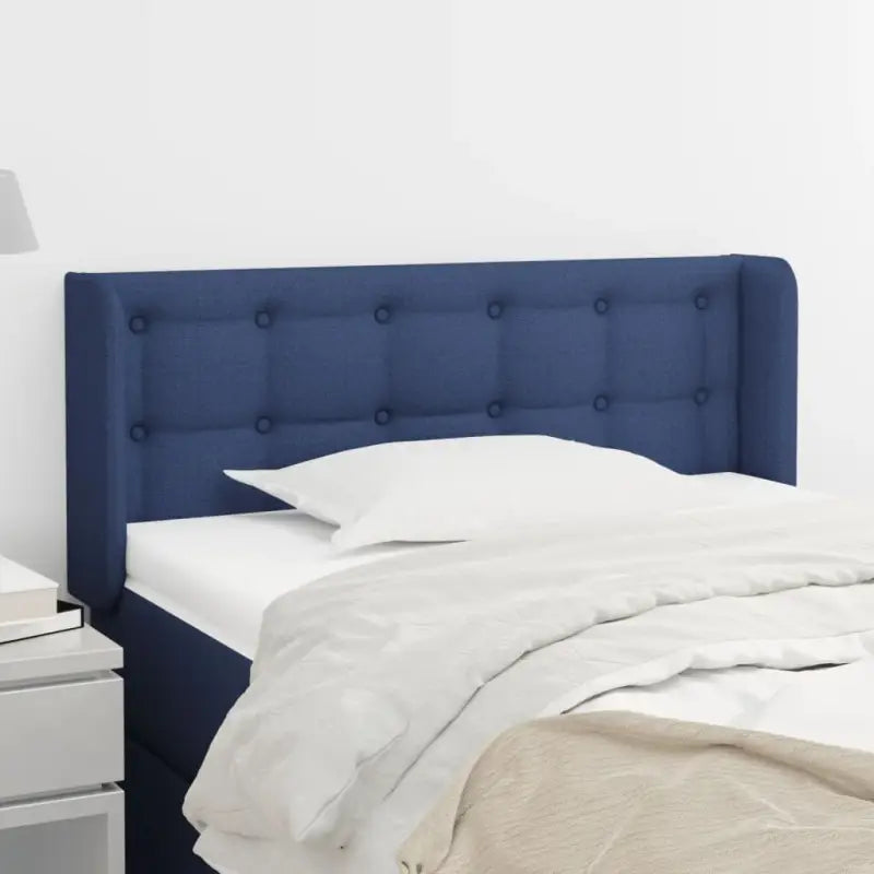 Hoofdborden en voetborden levering bevat voor een stijlvolle slaapkamer uitbreiding - Blauw / 83 x 16 x 78/88 cm / 1