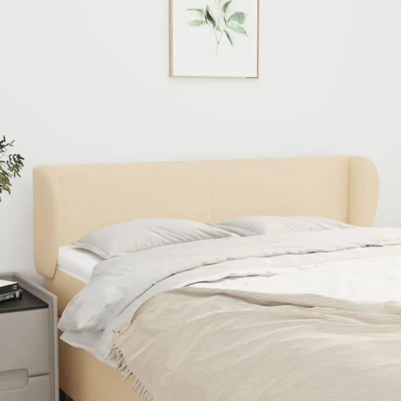 Hoofdborden en voetborden levering bevat voor een stijlvolle slaapkamer - Crème / 147 x 23 x 78/88 cm / 1 - Hoofdborden