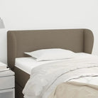 Hoofdborden en voetborden levering bevat voor een stijlvolle slaapkamer - Taupe / 93 x 23 x 78/88 cm / 1 - Hoofdborden