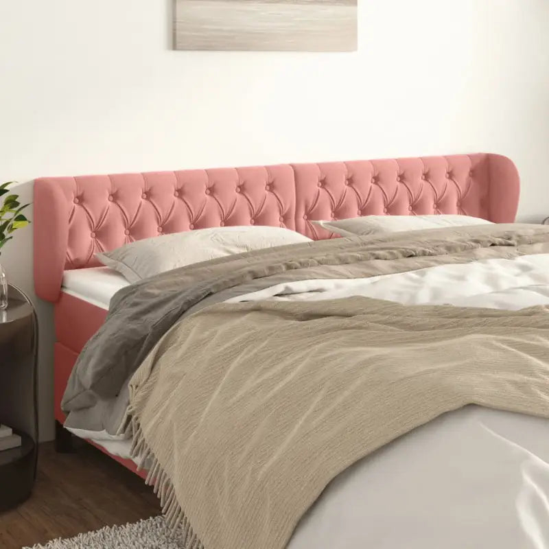 Hoofdborden en voetborden met levering bevat in zacht fluweel design - Hoofdborden en voetborden