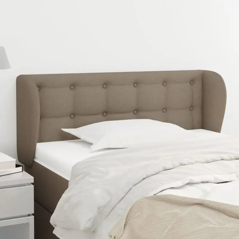 Hoofdborden en Voetborden met levering bevat voor een stijlvolle slaapkamer - Taupe / 103 x 23 x 78/88 cm / 1