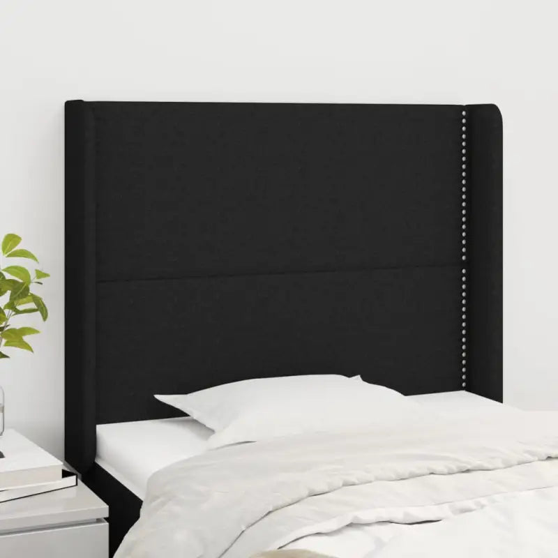 Hoofdborden en Voetborden met Levering Bevat voor Elke Slaapkamer - Zwart / 103 x 16 x 118/128 cm / 1 - Hoofdborden