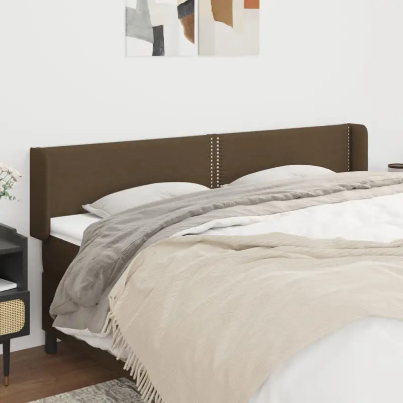 Hoofdborden en Voetborden met Levering Bevat voor Elke Slaapkamer - Donkerbruin / 163 x 16 x 78/88 cm / 1 - Hoofdborden