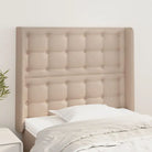 Hoofdborden en voetborden met trendy ontwerp 83x16x118 levering bevat - Cappuccino / 93 x 16 x 118/128 cm / 1