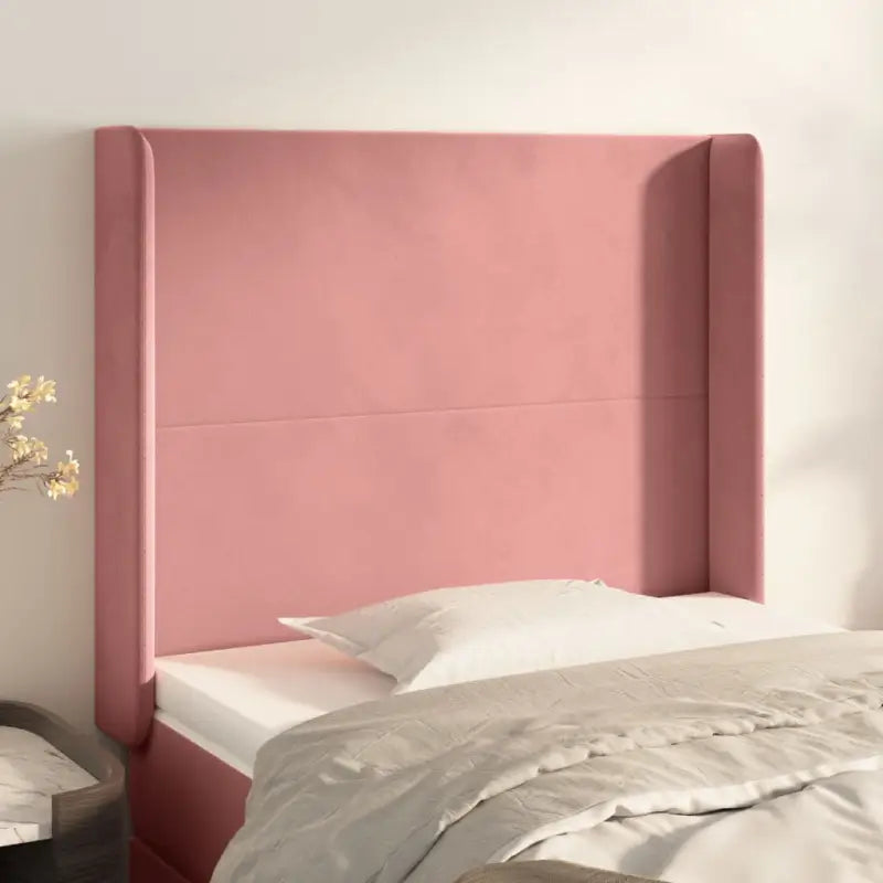 Hoofdborden en voetborden met trendy ontwerp levering bevat 183x16x78 - Roze / 93 x 16 x 118/128 cm / 1 - Hoofdborden