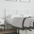 Hoofdborden en voetborden met vierkante buizen voor een eigentijdse uitstraling - Wit / 120 cm / 1 - Hoofdborden