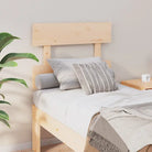 Hoofdborden en voetborden van massief grenenhout met trendy design - Naturel / 93.5 x 81 cm / 1 - Hoofdborden
