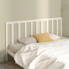 Hoofdborden en voetborden van massief grenenhout met trendy design - Wit / 206 x 100 cm / 1 - Hoofdborden en voetborden