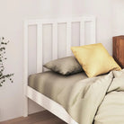 Hoofdborden en voetborden van massief grenenhout met trendy design - Wit / 96 x 100 cm / 1 - Hoofdborden en voetborden