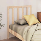 Hoofdborden en voetborden van massief grenenhout met trendy design - Naturel / 106 x 100 cm / 1 - Hoofdborden
