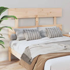 Hoofdborden en voetborden van massief grenenhout met trendy design - Naturel / 138 x 81 cm / 1 - Hoofdborden