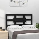 Hoofdborden en voetborden van massief grenenhout voor een moderne slaapkamer - Zwart / 80.5 x 100 cm / 1 - Hoofdborden