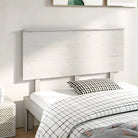Hoofdborden en voetborden van massief grenenhout voor een stijlvolle slaapkamer - Wit / 139 x 82.5 cm / 1 - Hoofdborden