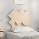 Hoofdborden en voetborden van massief grenenhout voor een trendy slaapkamer - Naturel / 72.5 x 81 cm / 1 - Hoofdborden