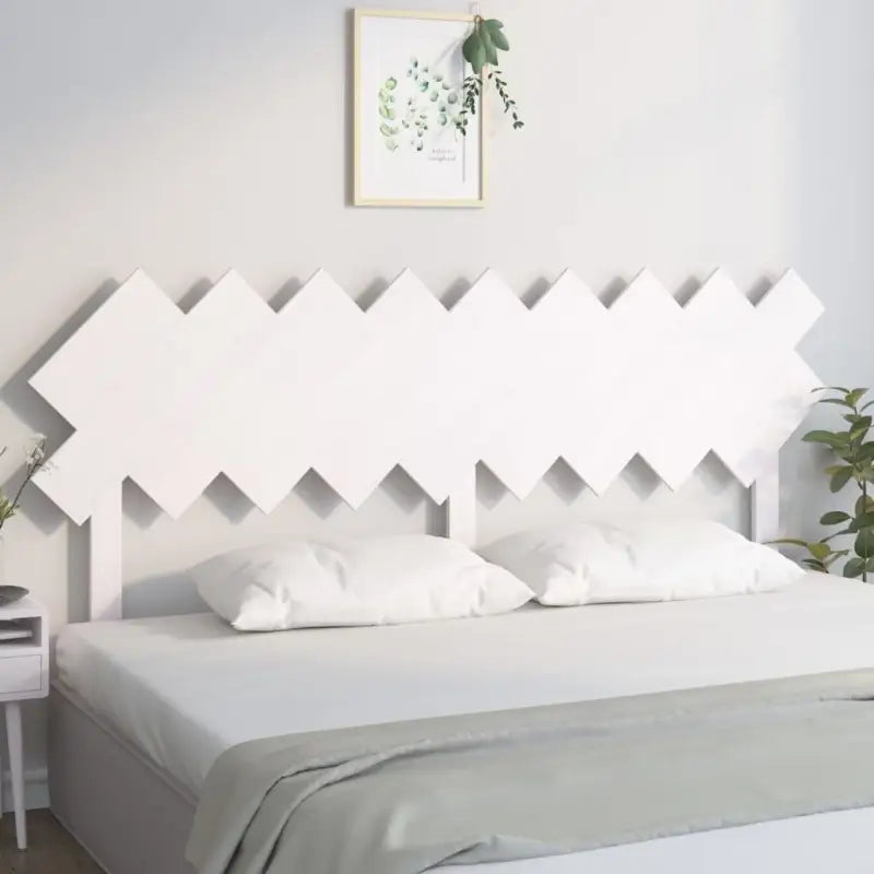 Hoofdborden en voetborden van massief grenenhout voor een trendy slaapkamer - Wit / 178 x 80.5 cm / 1 - Hoofdborden