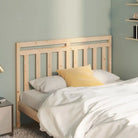 Hoofdborden van massief grenenhout met trendy design voor elke slaapkamer - Naturel / 141 x 100 cm / 1 - Hoofdborden