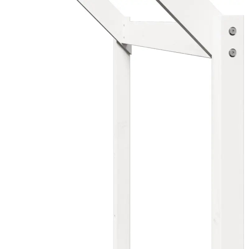 Hoogslaper voor kinderen van massief grenenhout met open zijdeur - Bedden & bedframes