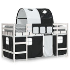 Hoogslaper voor kinderen van massief grenenhout met ruimtebesparing - Bedden & bedframes
