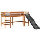 Hoogslaper voor kinderen van massief grenenhout met stabiele constructie - Bedden & bedframes