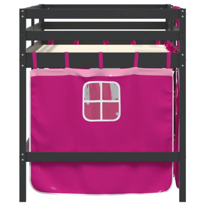 Hoogslaper voor kinderen van massief grenenhout met stabiliteit - Bedden & bedframes