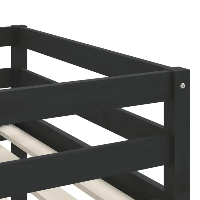 Hoogslaper voor kinderen van massief grenenhout met stabiliteit - Bedden & bedframes