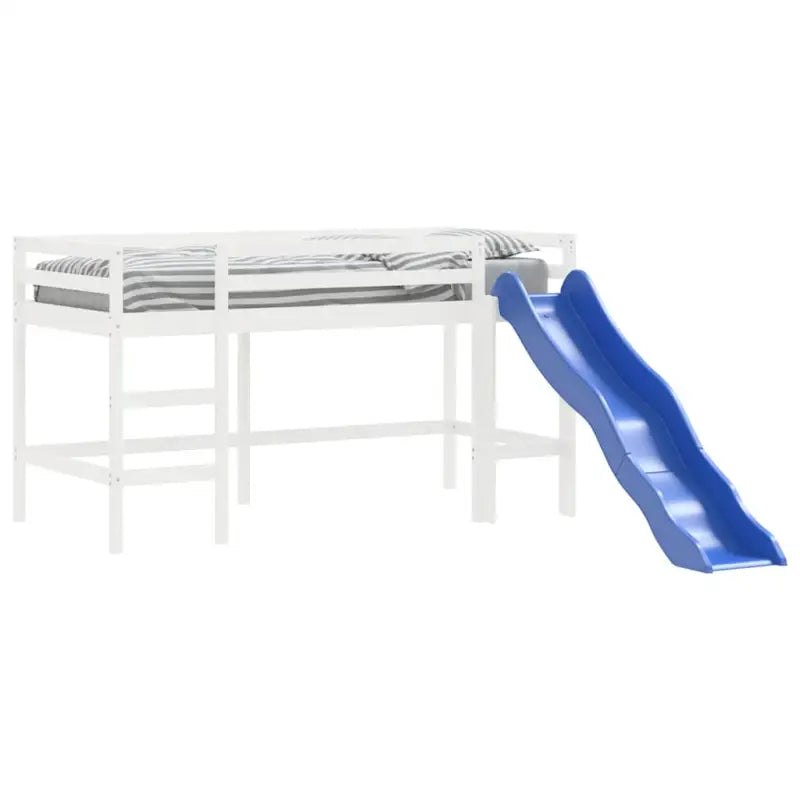 Hoogslaper voor kinderen van massief grenenhout met stabiliteit - Bedden & bedframes